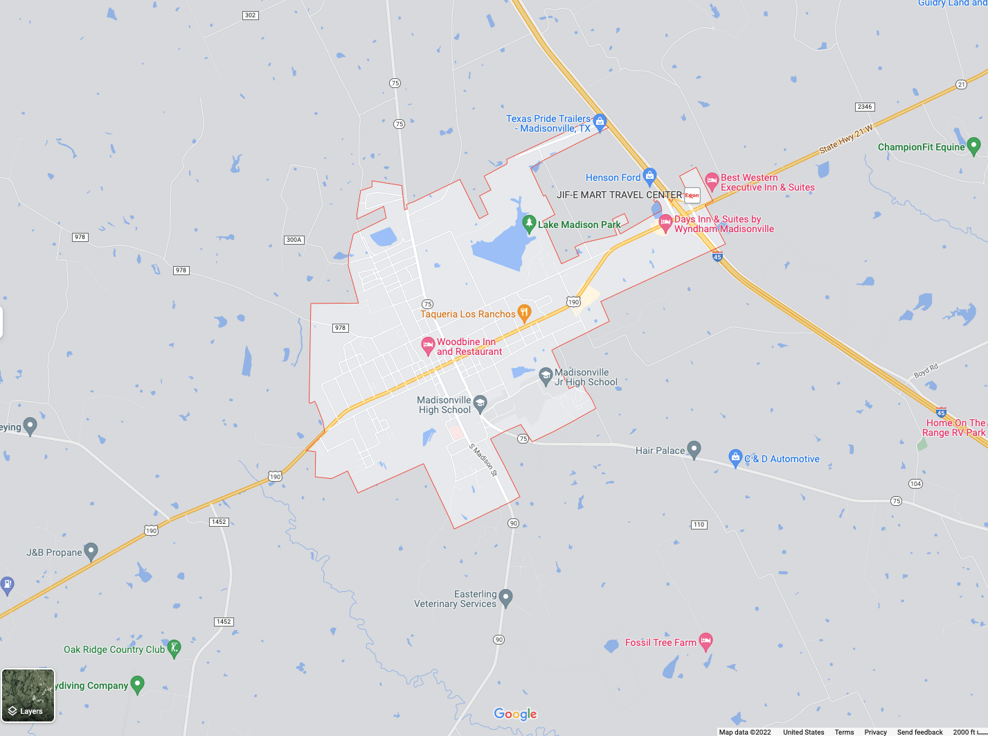 Madisonville, TX