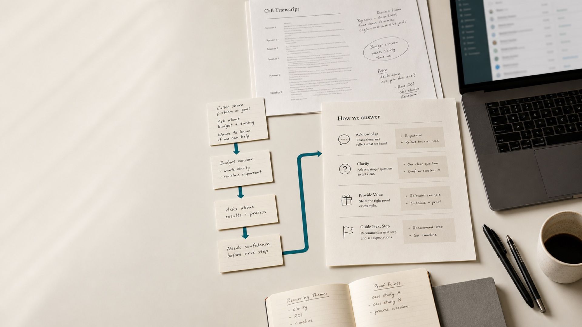 Isometric data dashboard with charts, cards, and arrows connected to a central cube on a light background