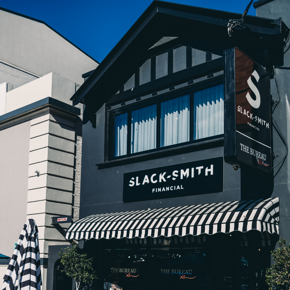 A Building with A Sign that Says Slack-Smith Financial — Slack-Smith Partners in Tamworth, NSW