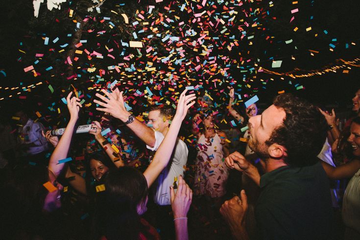Colorful Confetti Cannons