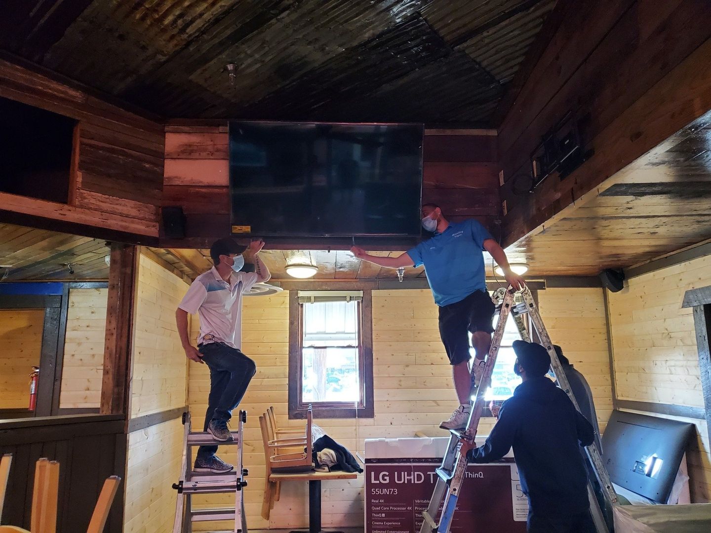 commercial TV installation