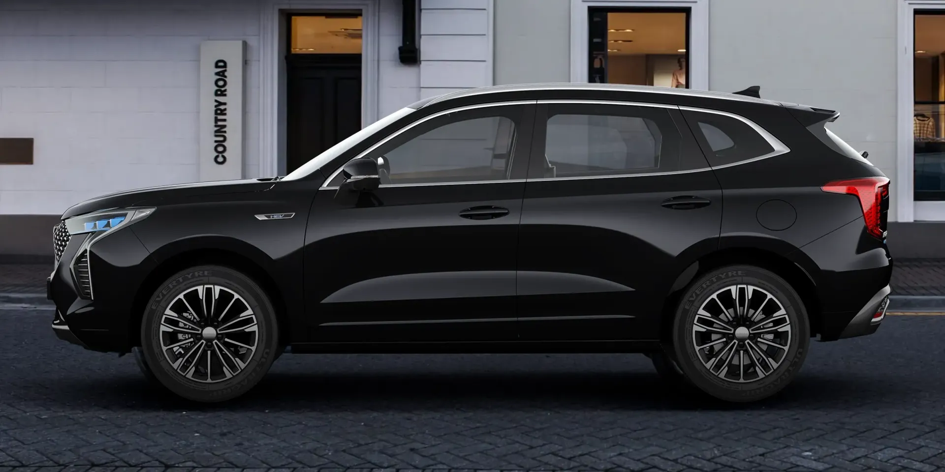 Diseño exterior de GWM HAVAL Jolion disponible en versiones gasolina e híbrida