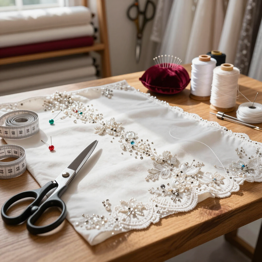 Detailed tailoring work