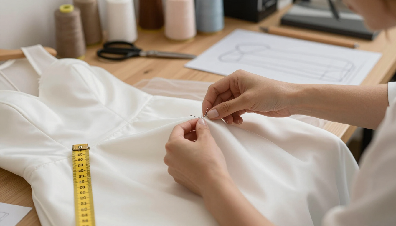 Tailoring a custom gown