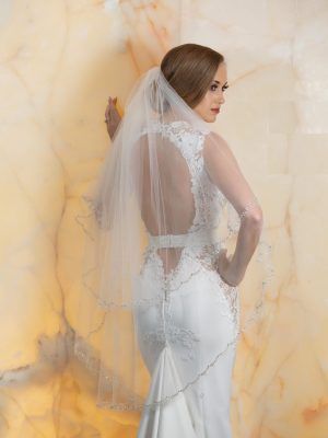 Bridal Veils, Headpieces and Bridal Jewelry at Fifi's Bridal Elmhurst