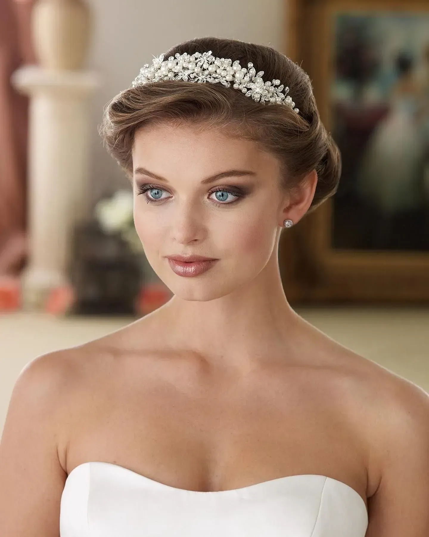 Bridal Veils, Headpieces and Bridal Jewelry at Fifi's Bridal Elmhurst