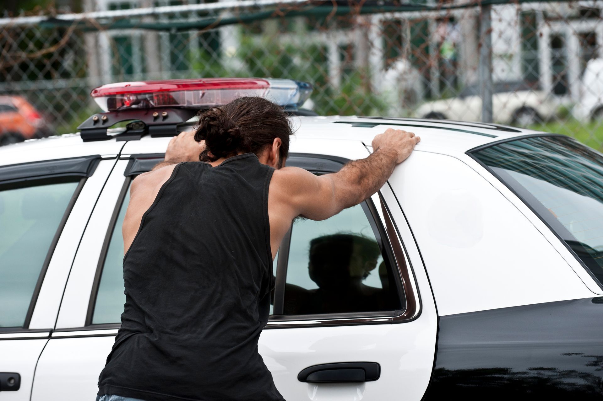 Man Arrested By Police Man Arrested By Police