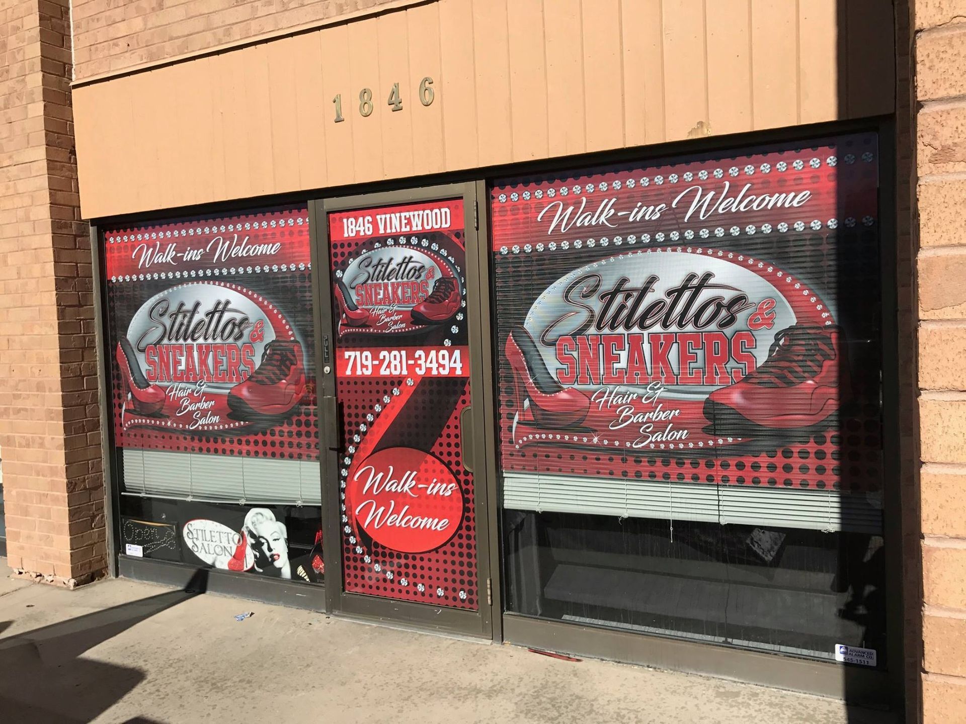 Sneaker Print Sign