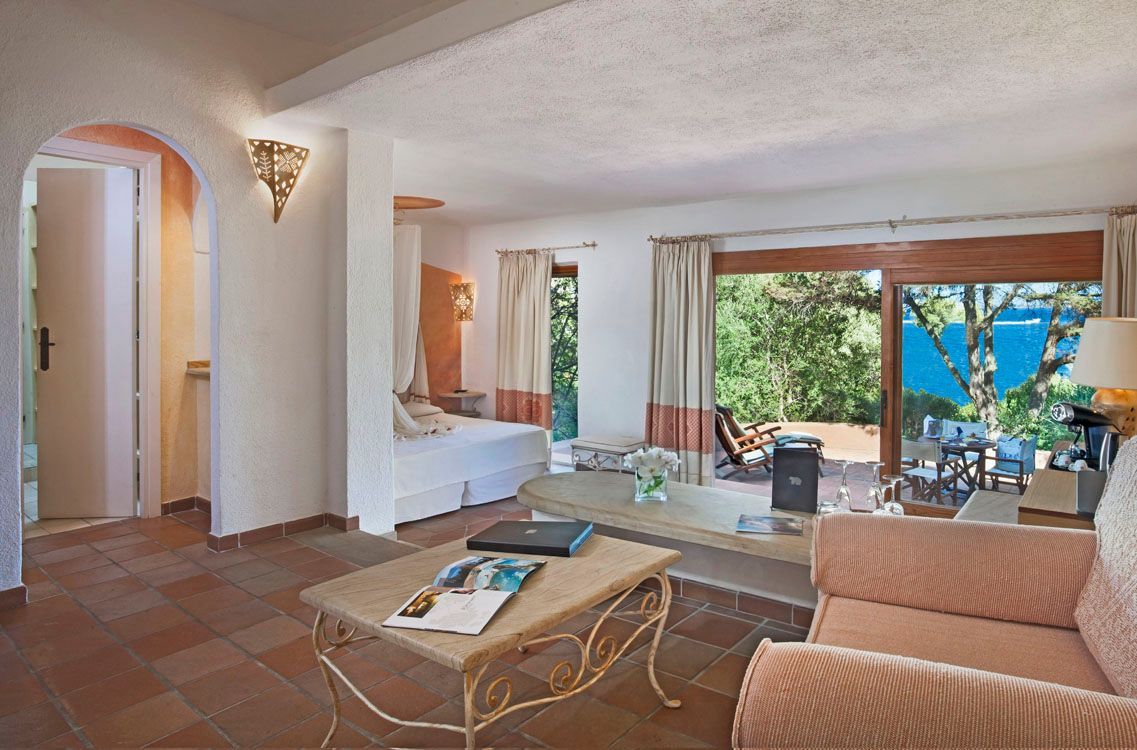 Romantic rooms at the Hotel Capo Dorso Thalasso and Spa