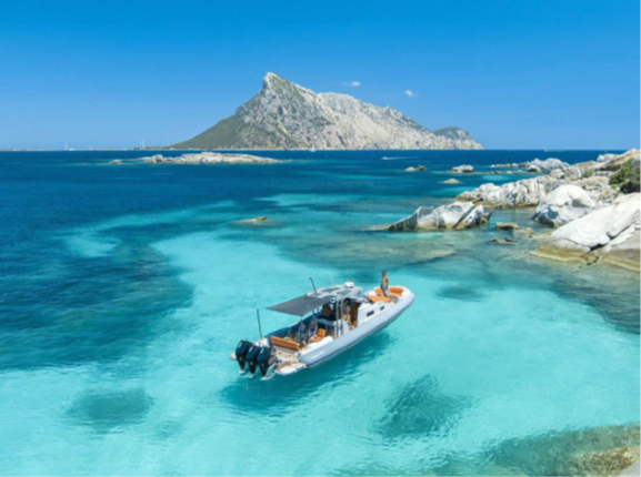 Tavolara Island Tavolara Island and the charming Molara.