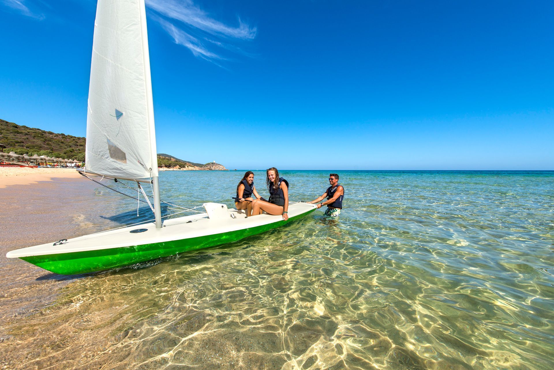 Watersports in Sardinia
