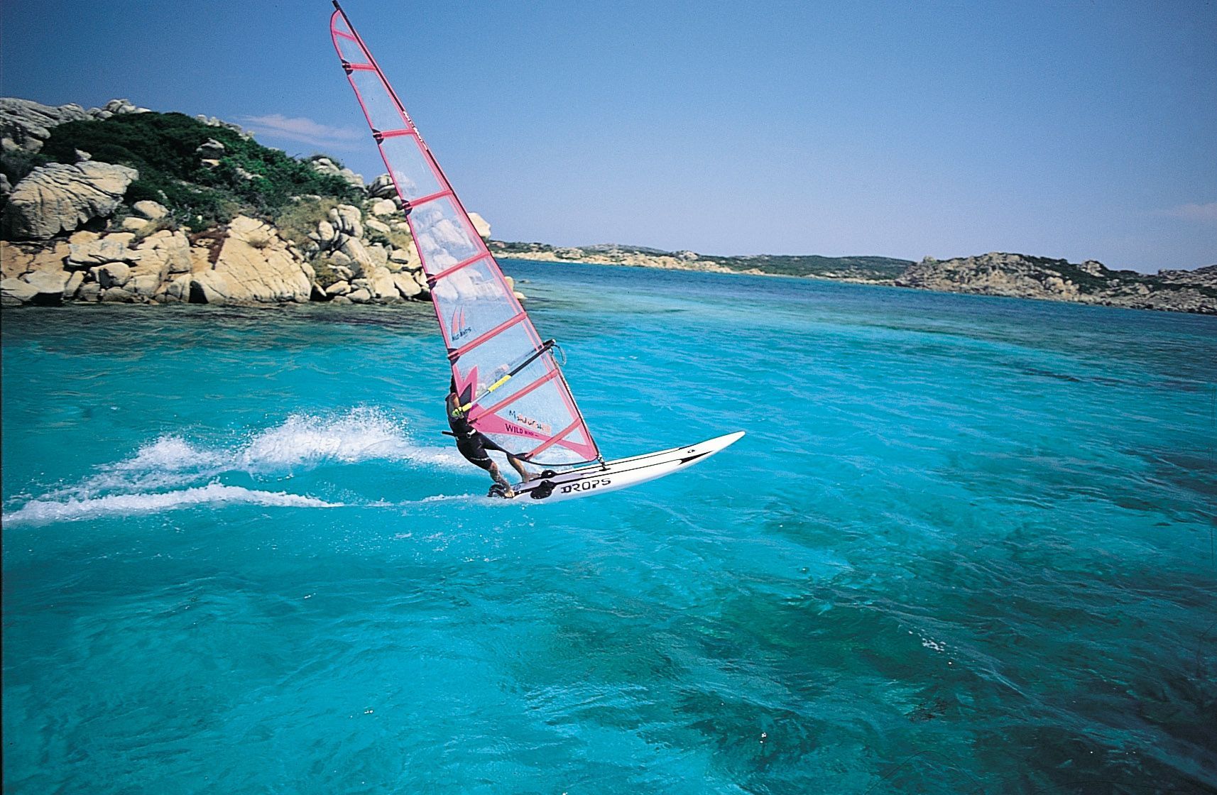 Windsurfing in Sardinia 