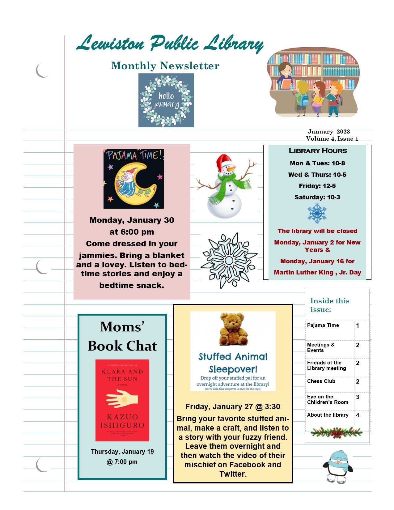 January 2023 Newsletter