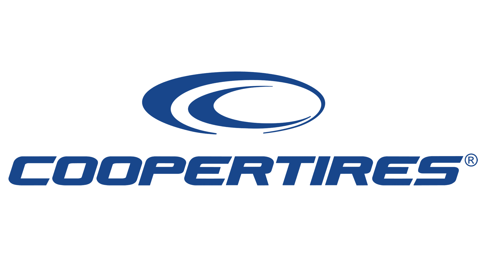 Cooper Tires logo in blue on a white background