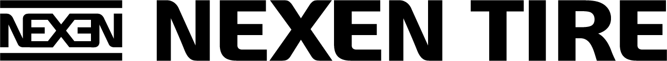 NEXEN TIRE logo in black and blue on a white background