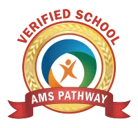 Verified School logo with a person inside a blue, green, and orange design,
