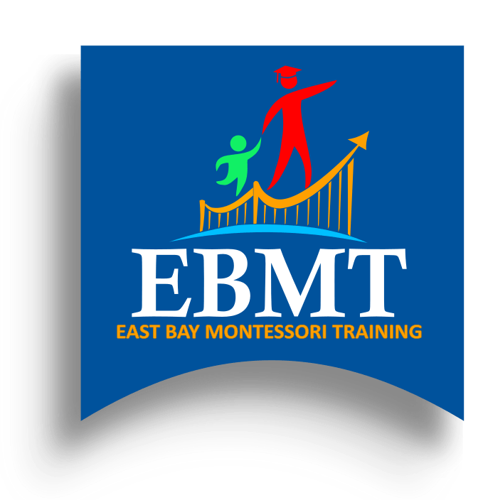Blue square with EBMT logo: child with adult on graph, orange arrow up; 