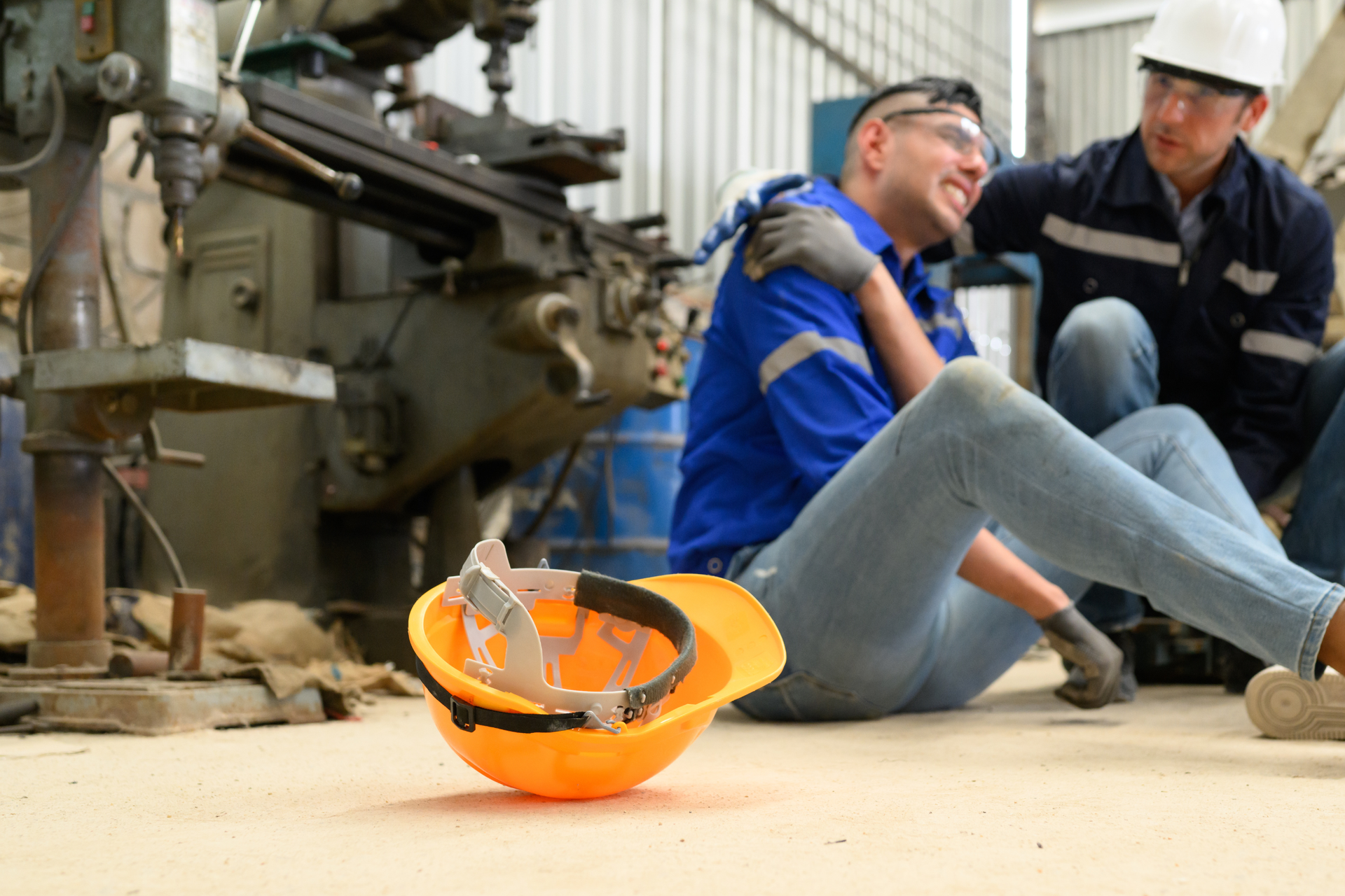 Accident at work compensation claim