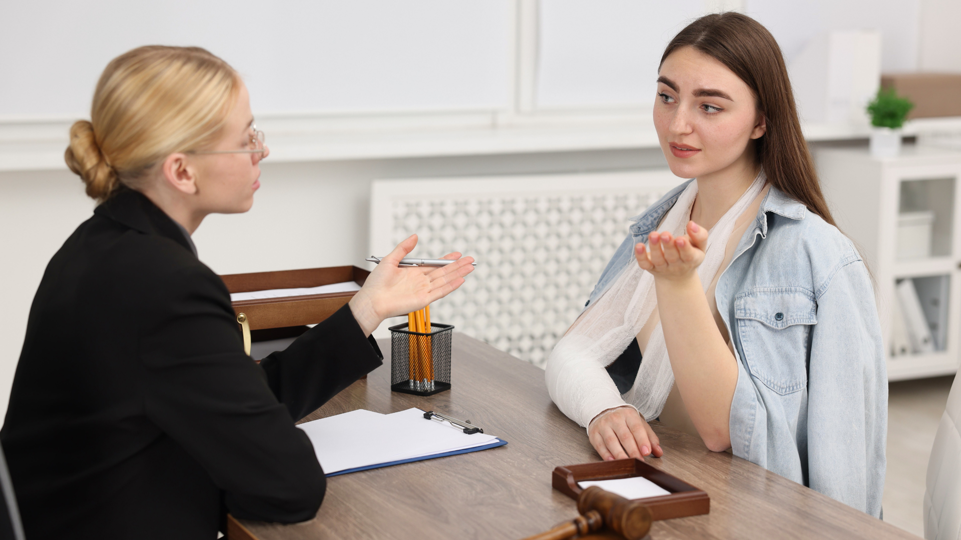 Documents, photographs and records for a personal injury claim