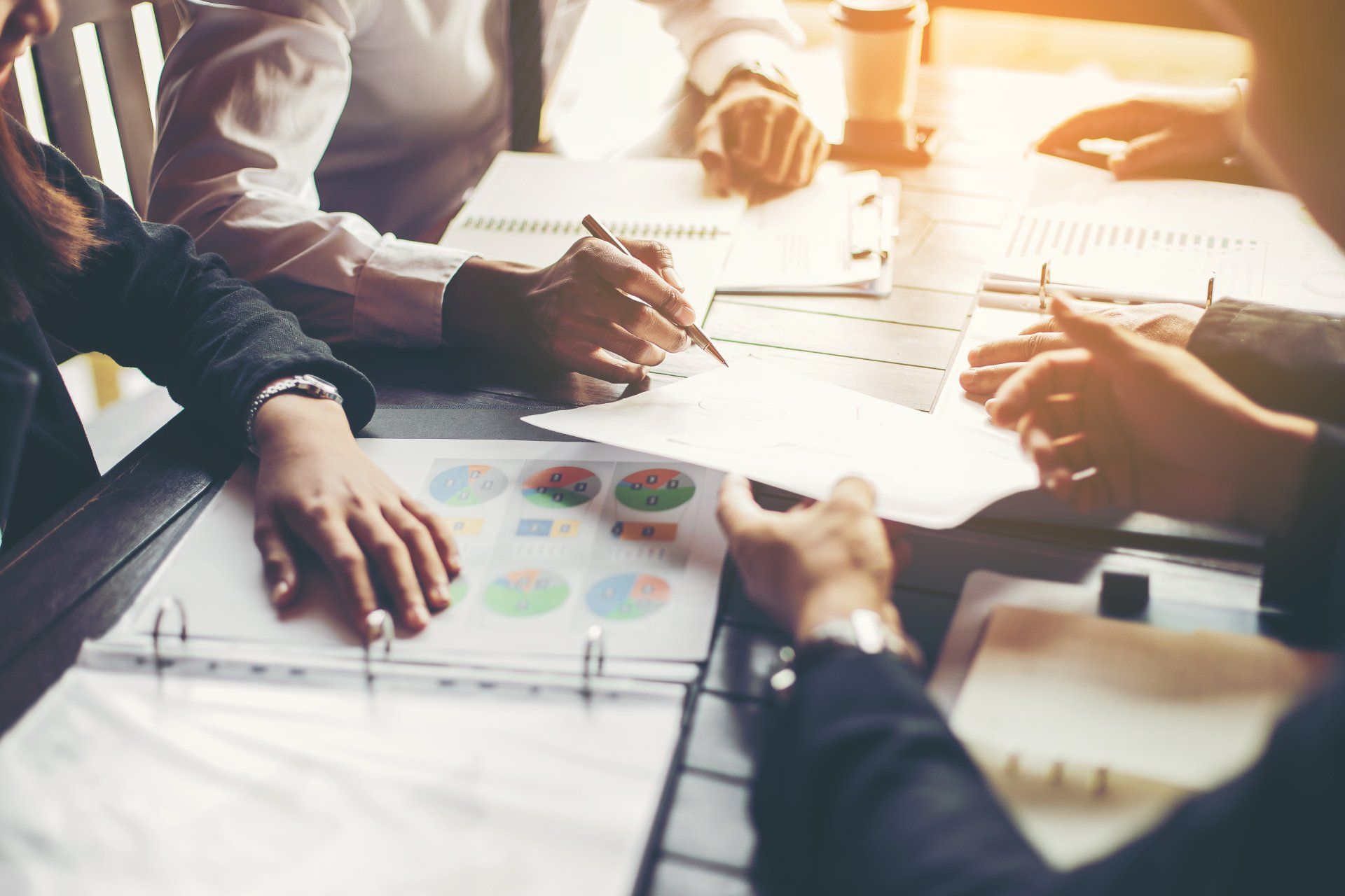 Business People Meeting Design Ideas Concept