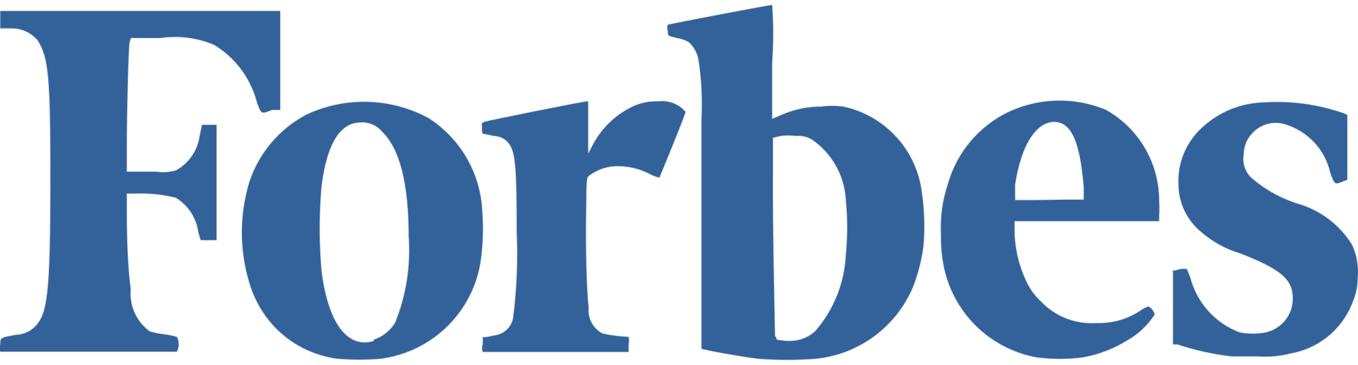 Forbes logo in blue.