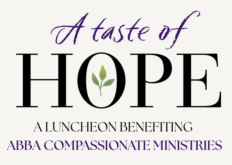 The logo for abba hope walk shows a pair of shoes.