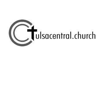 A black and white logo for tulsa central church