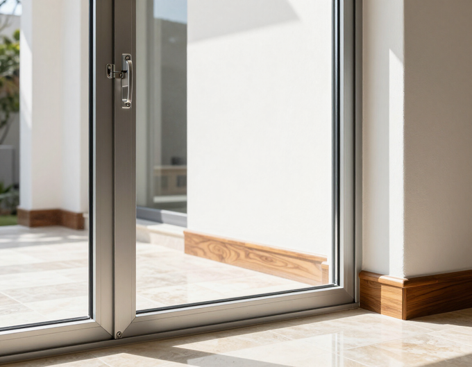 Ventanas de aluminio y cristal templado instaladas con acabados premium