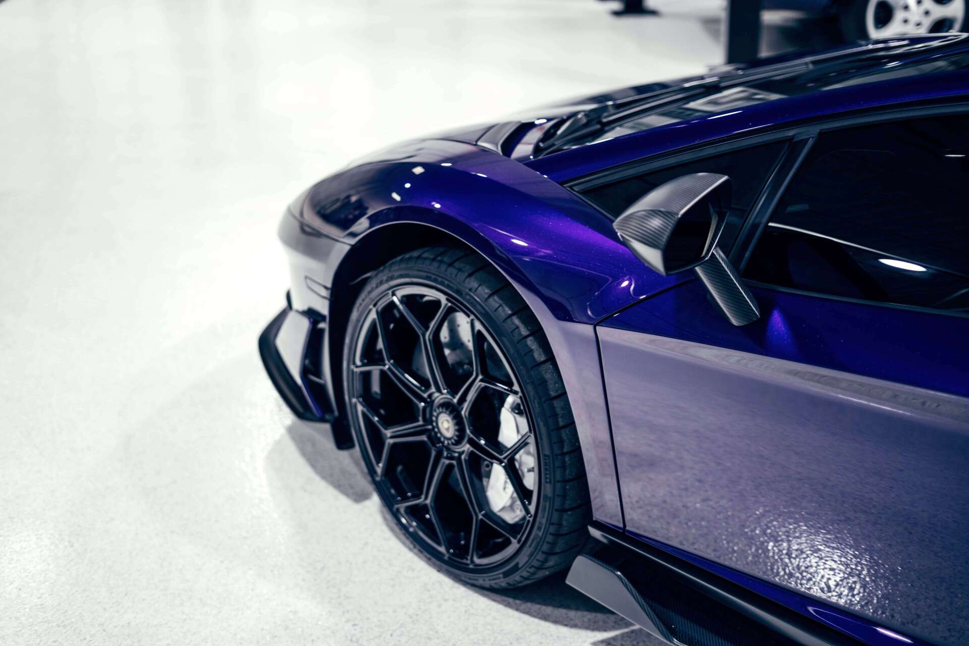 Lamborghini front clear bra