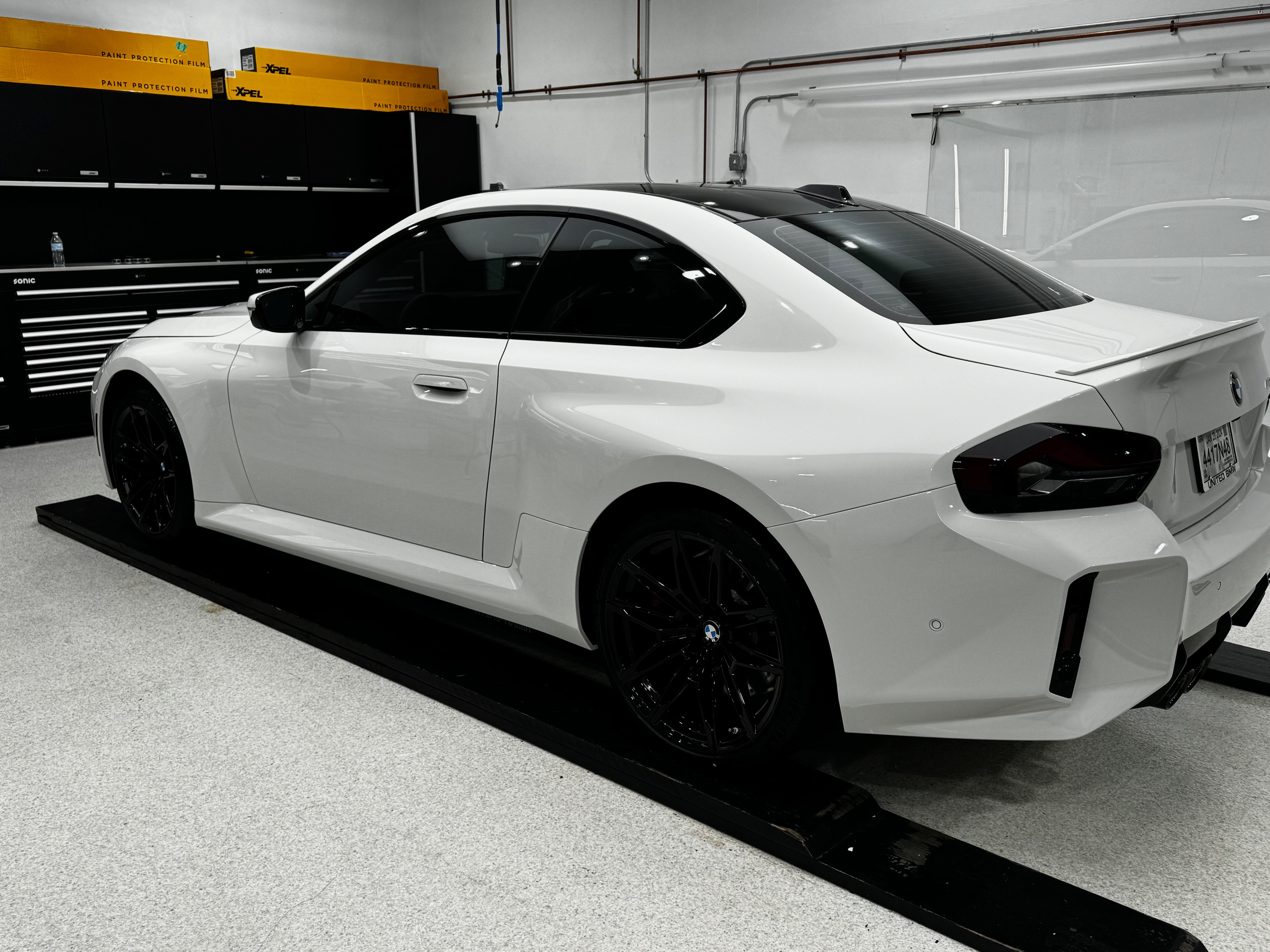 Window Tinting - Porsche 718 - Front View