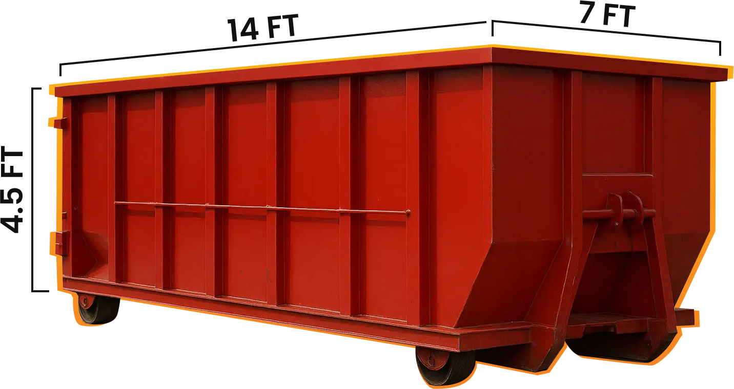 15 yard dumpster