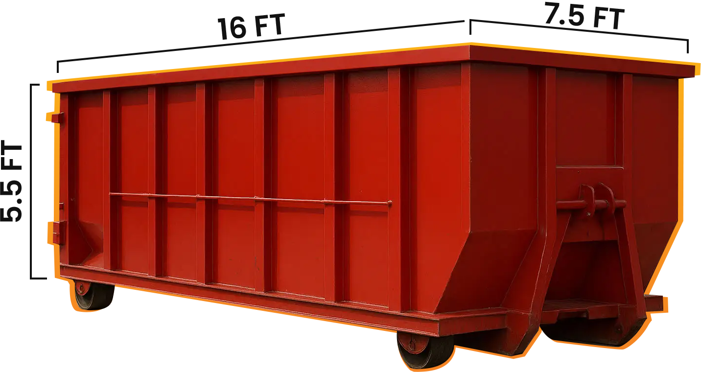 20 yard dumpster
