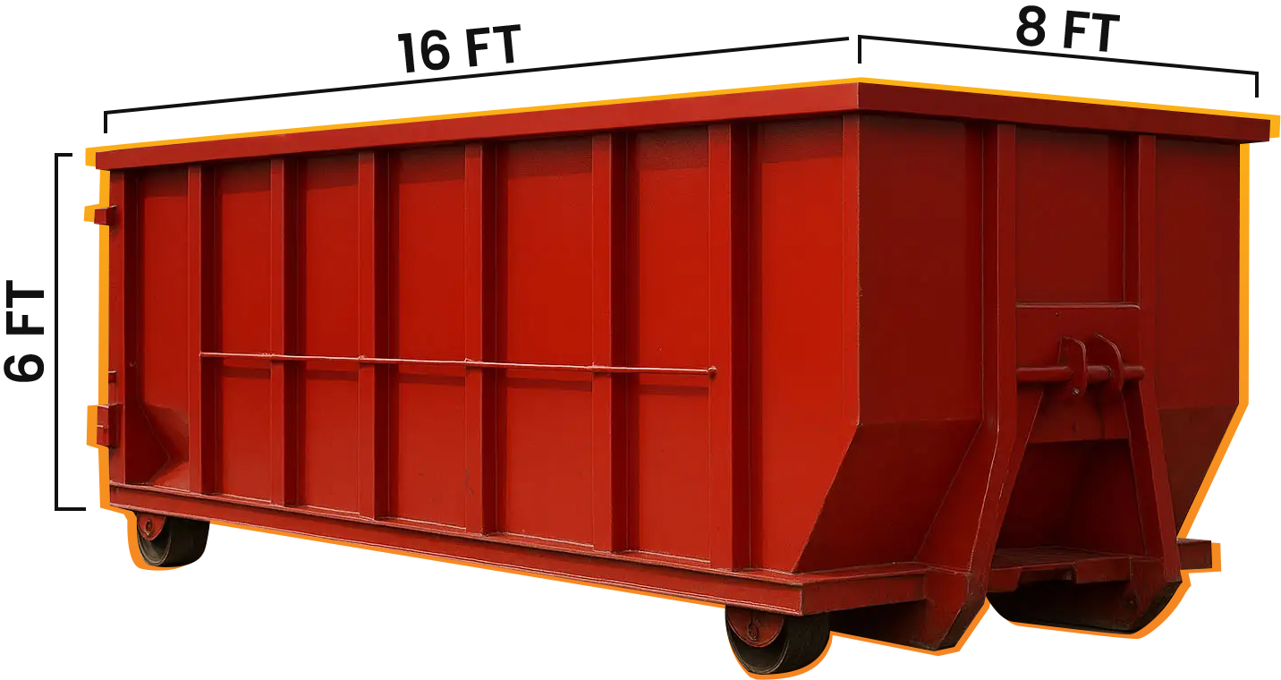 25 yard dumpster