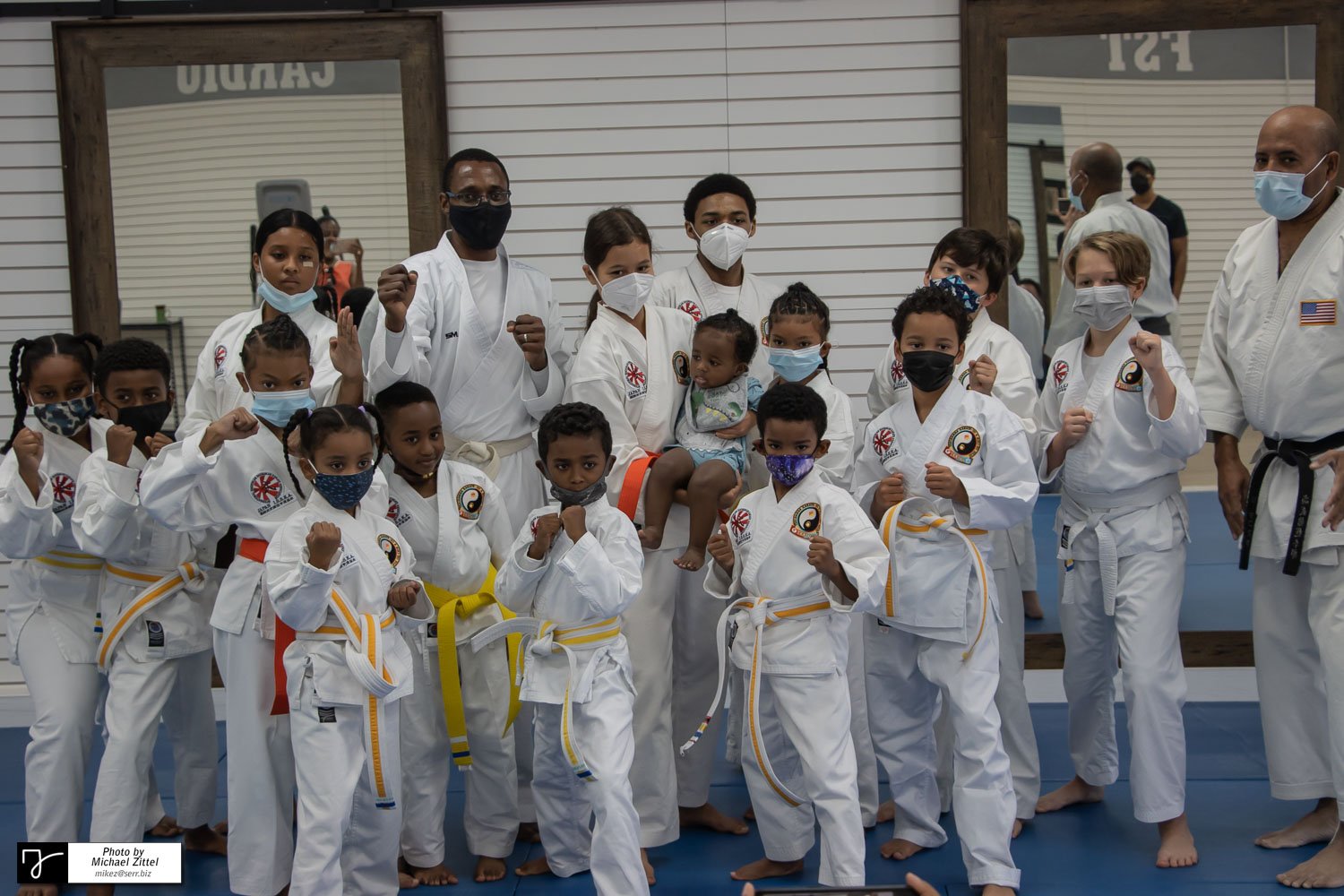 Photos from Karate Testing Event Sept 2021