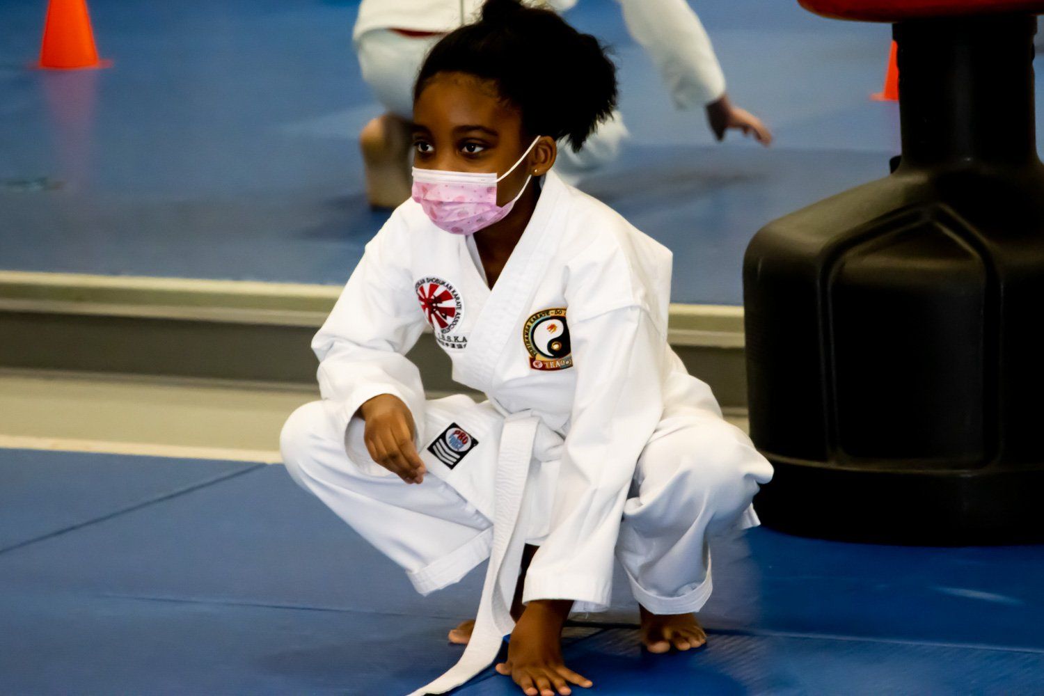 White belt ready to pounce - Plano, TX Dojo
