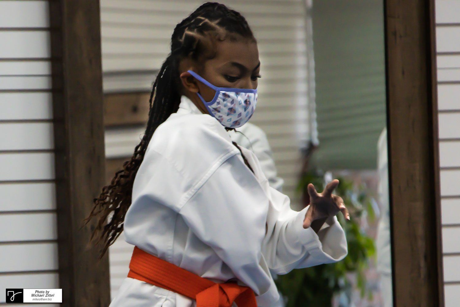 TKA Dojo Karate Belt Testing Sept 201 - Orange belt testing 3