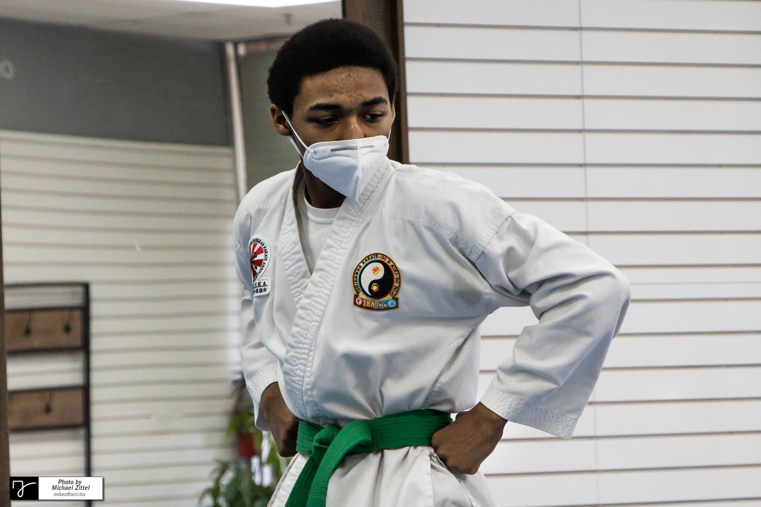 TKA Dojo Karate Belt Testing Sept 201 -Green belt testing 1