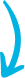 Blue downward arrow icon on a white background