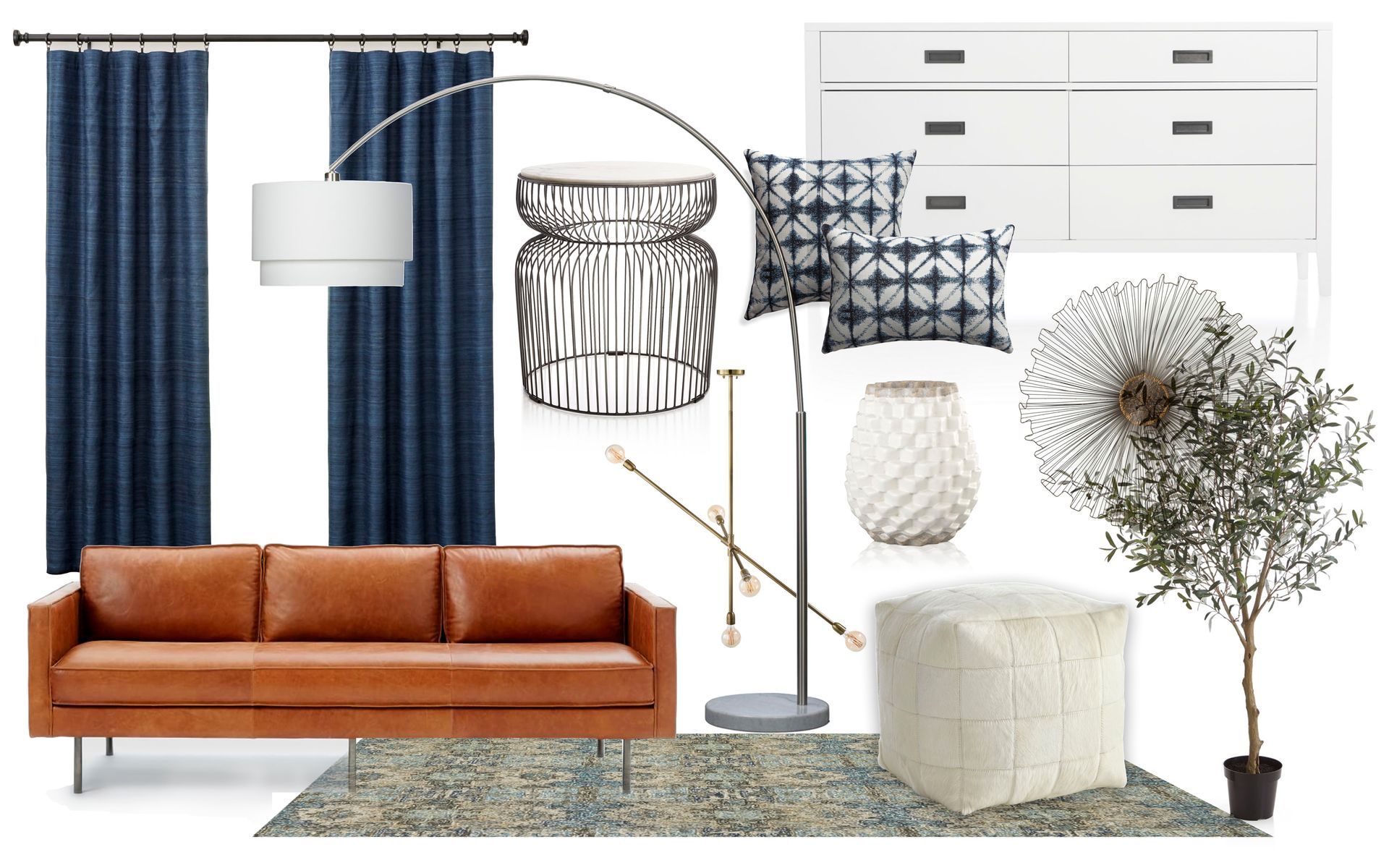 Custom home office interior design project