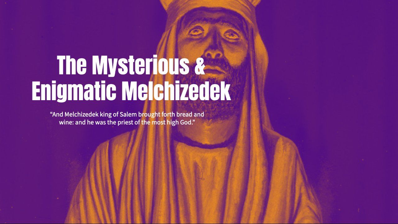 A poster for the mysterious and enigmatic melchizedek