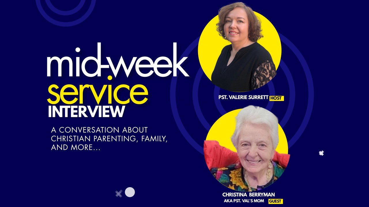 A midweek service interview a conversation about christian parenting family and more