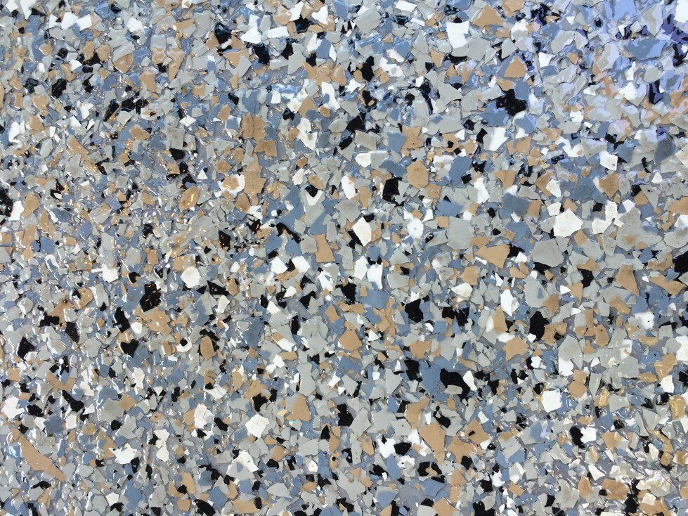 Blue Steel Polyaspartic Flooring