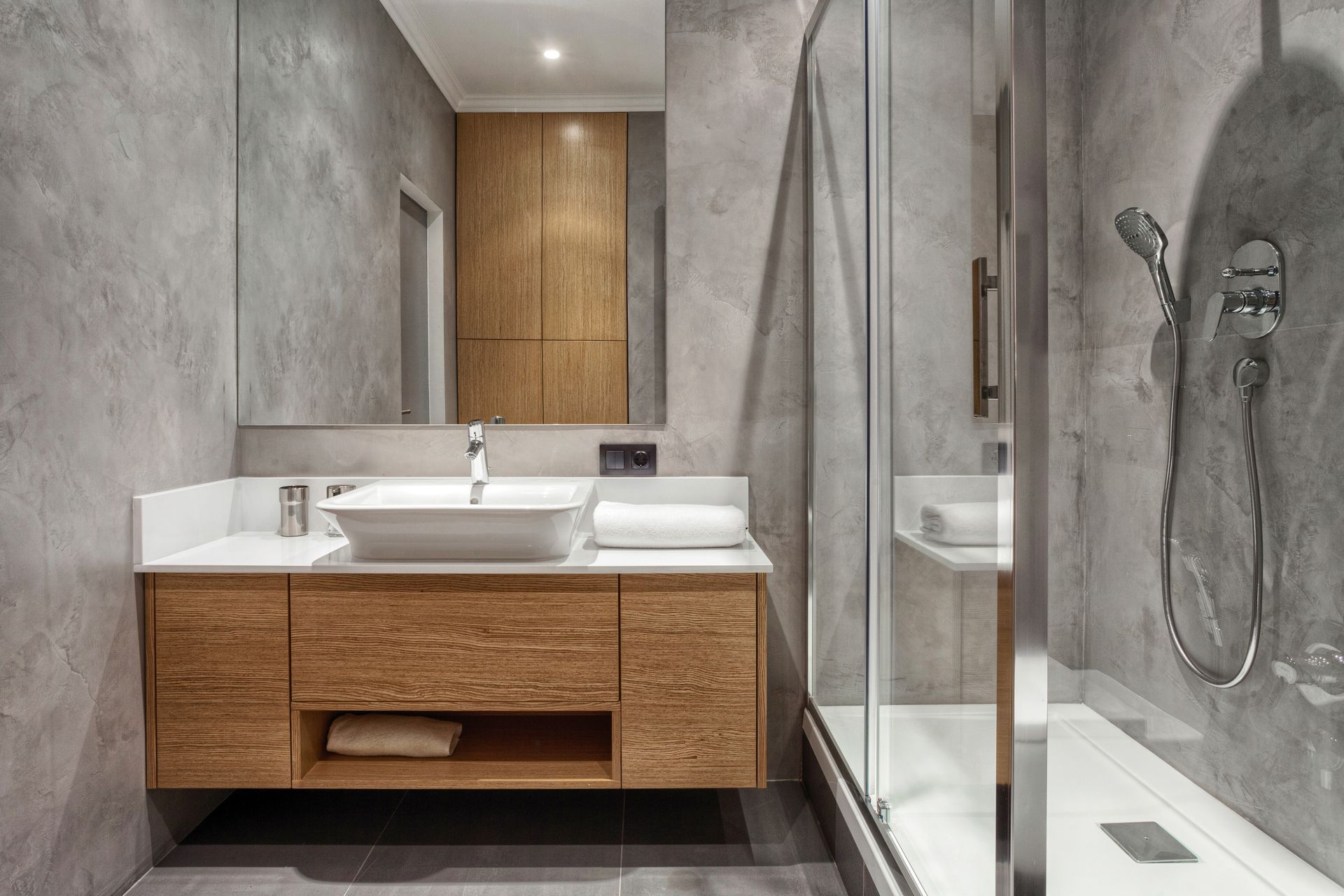 bathroom remodeled with safety features