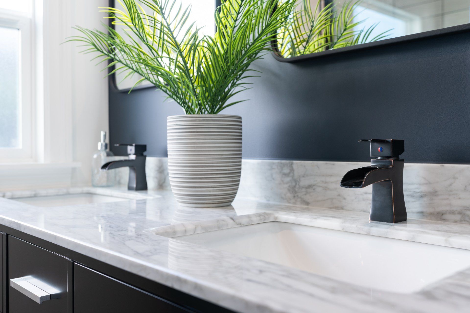 bathroom sink and faucet installation in Easthampton, MA
