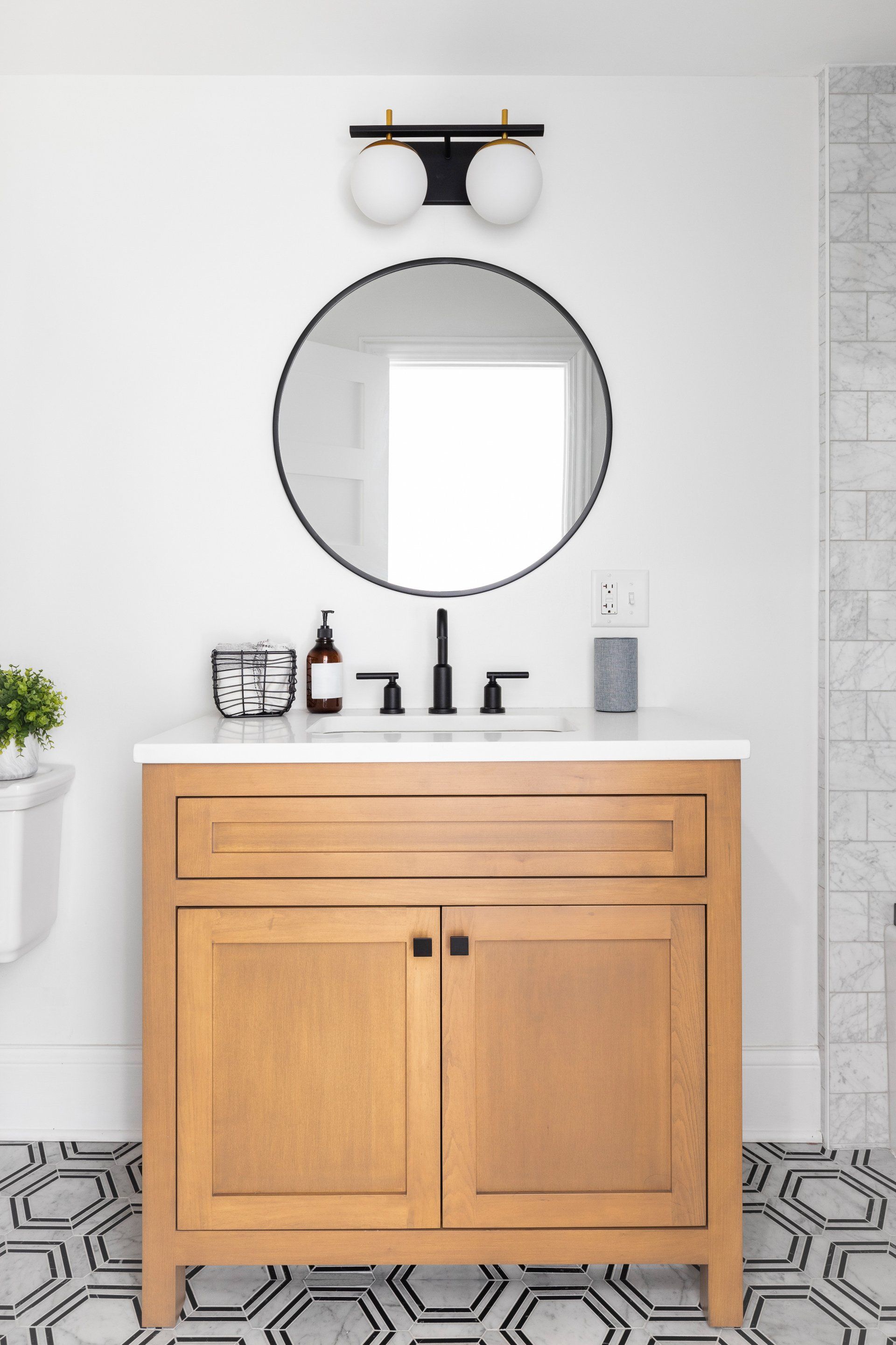 bathroom vanity installation