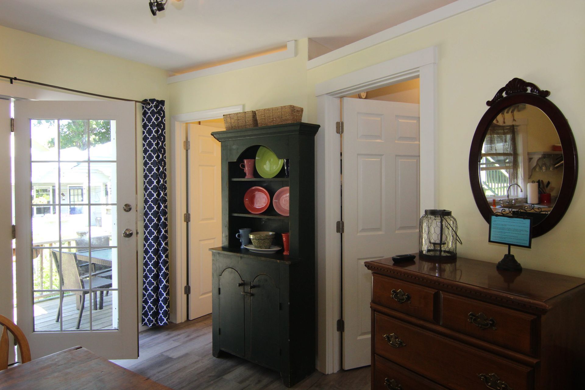 A dining area.