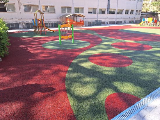 Pavimentazione per area sportiva