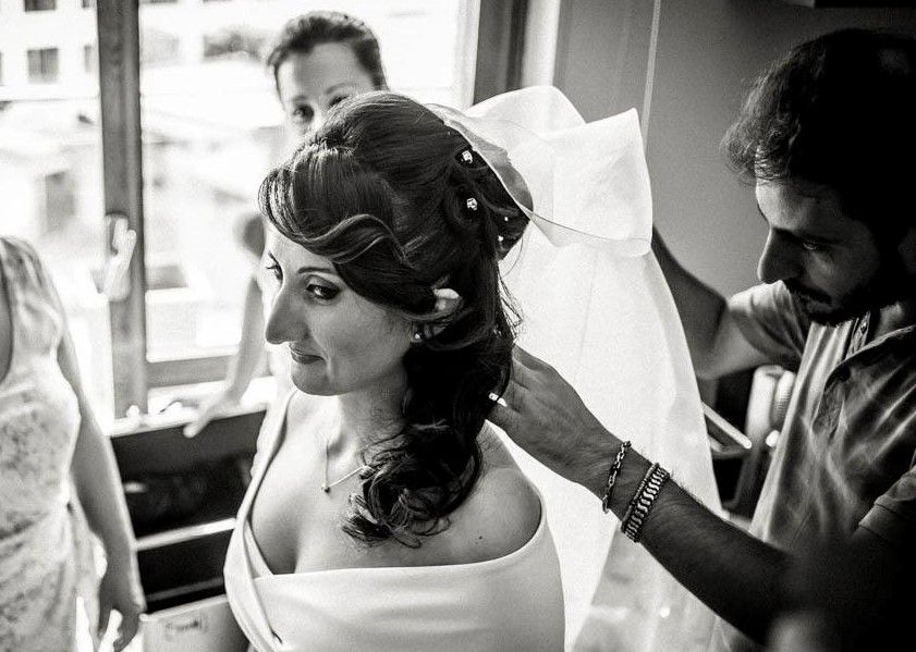 acconciatura sposa Alessandra