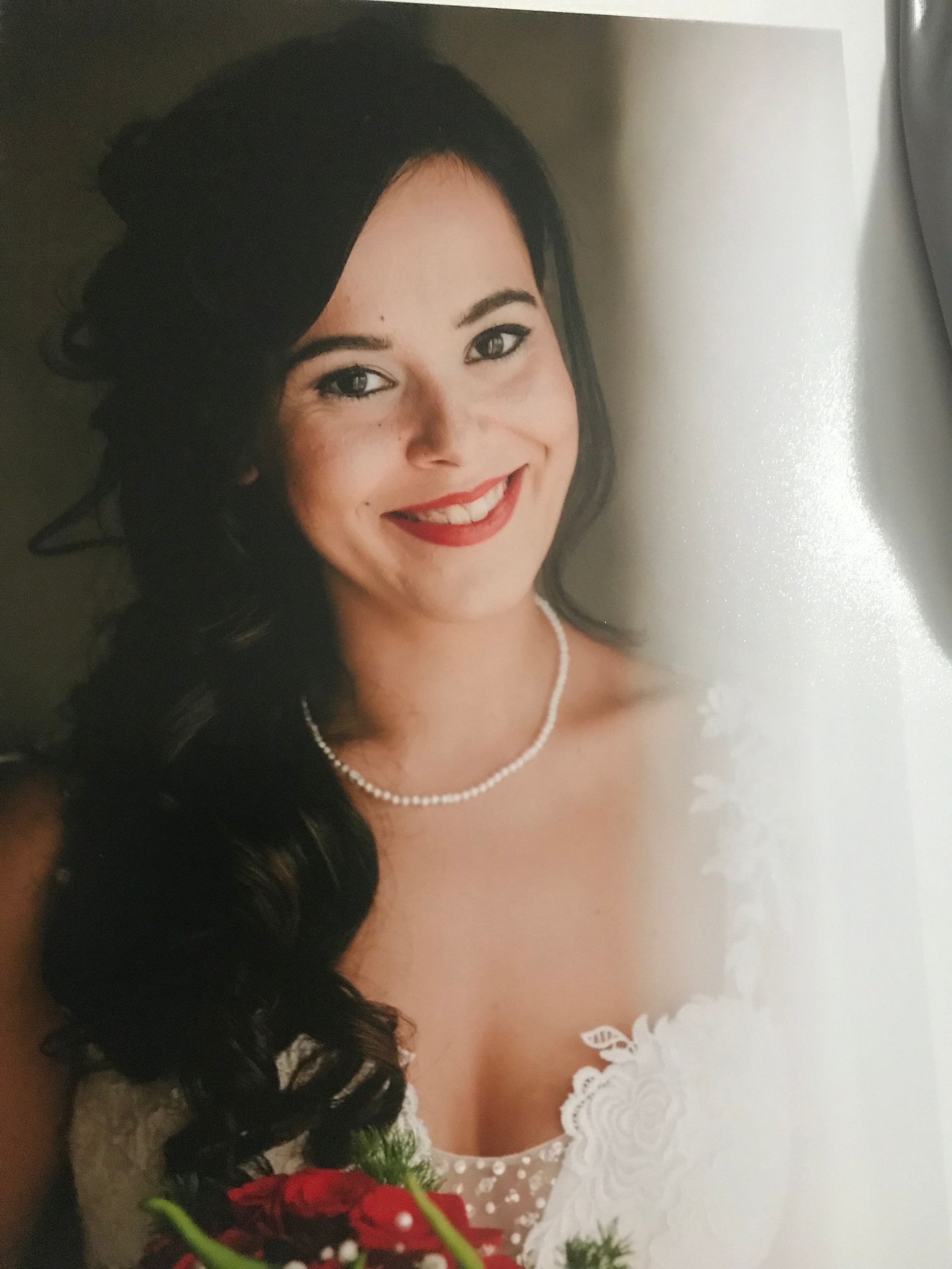 acconciatura sposa Melania