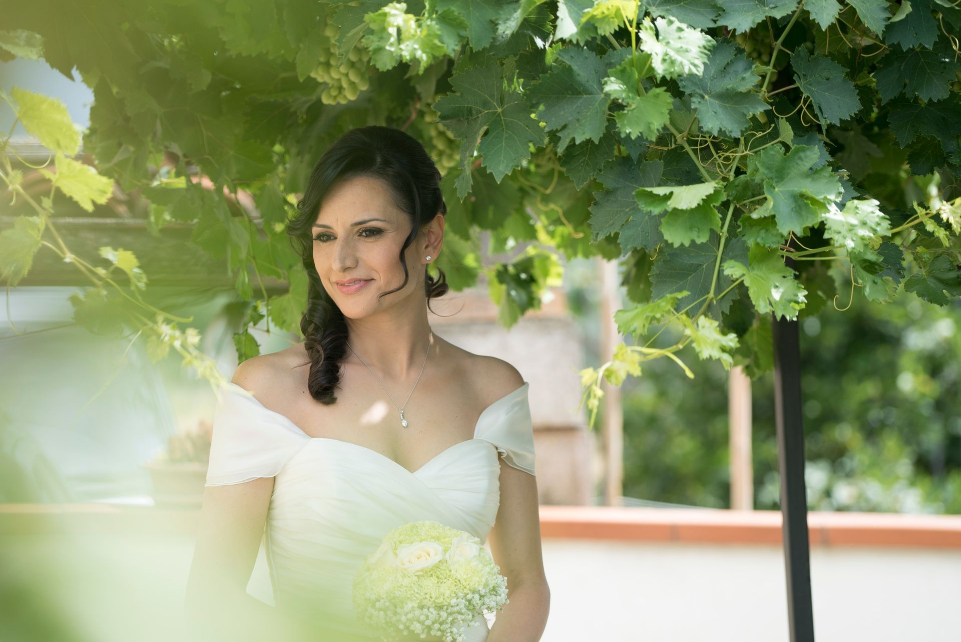 acconciatura sposa Monica